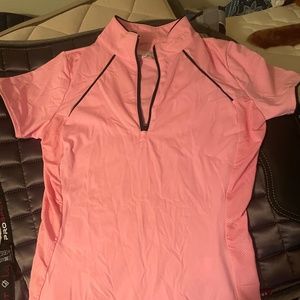 Clovis pink riding top XS